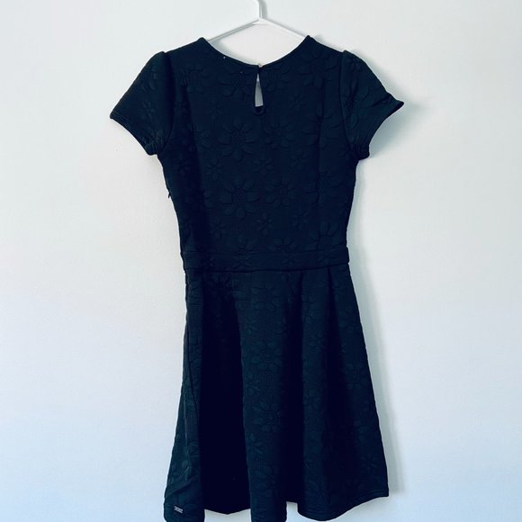 NWT Mismash Black Textured Floral Print Dress - Picture 4 of 5